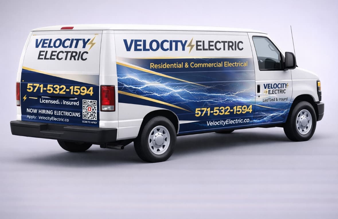 Velocity Electric service van